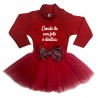 Little Dress with organza skirt, "Born to be a Diva"