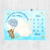 Personalized Month Anniversary Fleece blanket