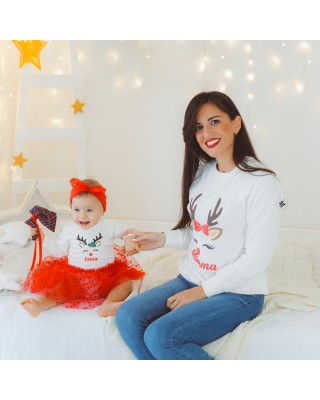 matchy matchy outfit mamma e figlia natale