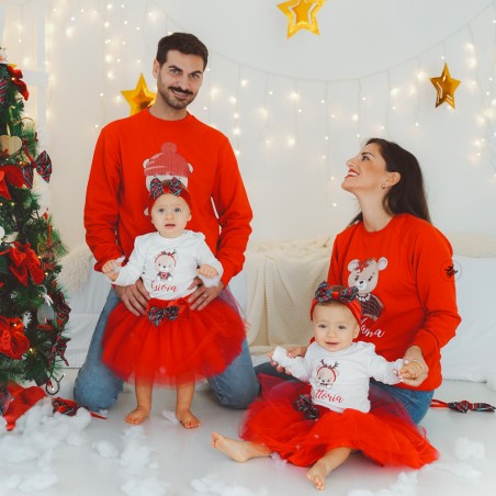 Felpa Uomo natalizia "Christmas Time" da personalizzare