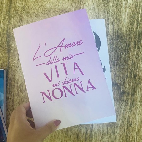 Agenda BIS 2024 "L'amore della mia vita mi chiama Nonna"