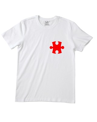 T-shirt uomo mezza manica "Puzzle"
