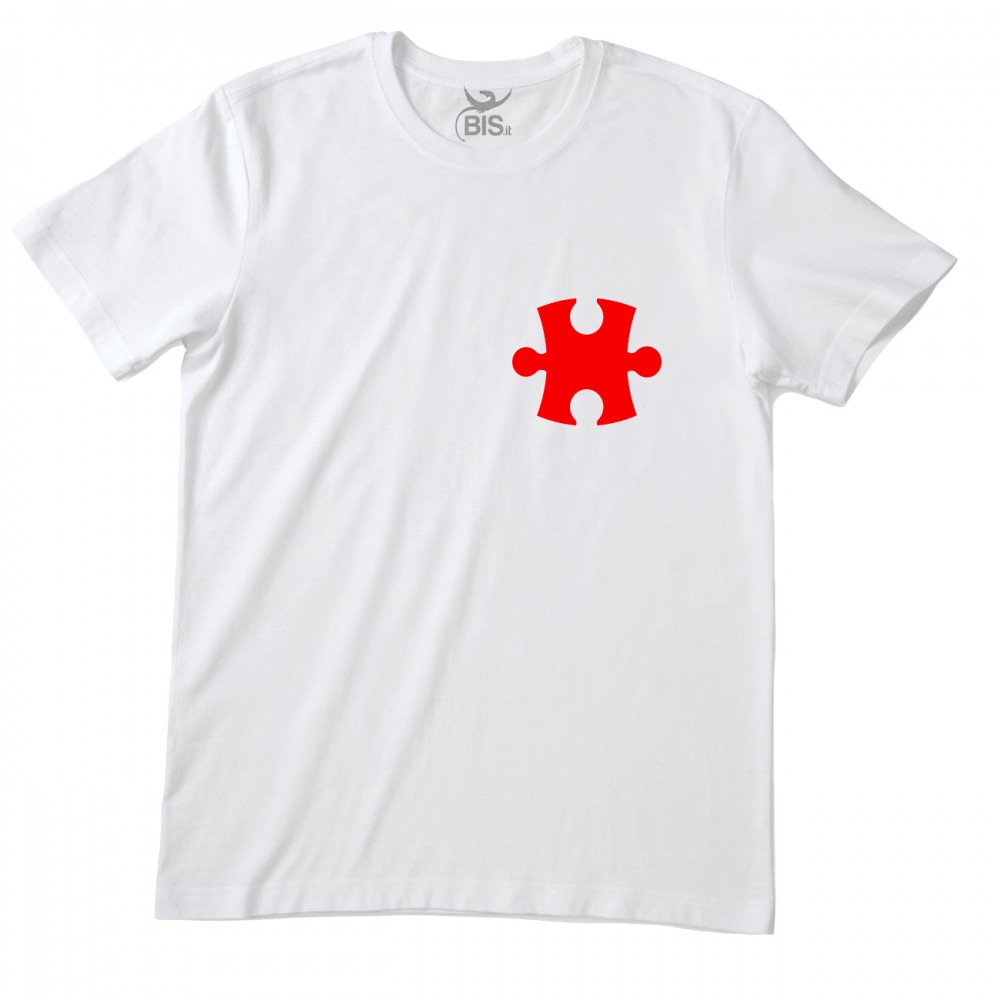 T-shirt uomo mezza manica "Puzzle"