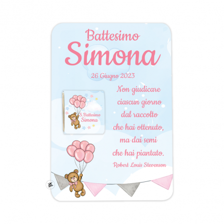Kit 10 pz. Cioccolatini "Teddy collection"