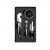 Set da vino in acciaio con astuccio