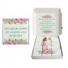 copy of Scatola porta cioccolatini "Sulle tue orme" da personalizzare