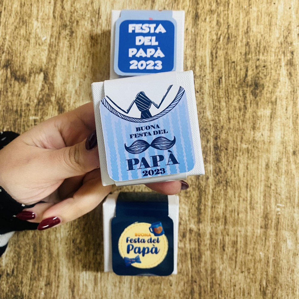 Scatola regalo  PAPA' con foto a fisarmonica da personalizzare