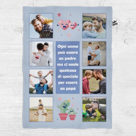 Plaid "Per un papà speciale"