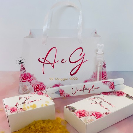 Wedding Bag con accessori "Linea Barcellona" da personalizzare