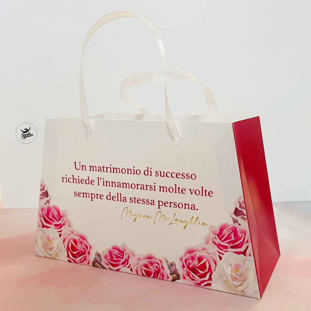 Wedding Bag con accessori "Linea Barcellona" da personalizzare