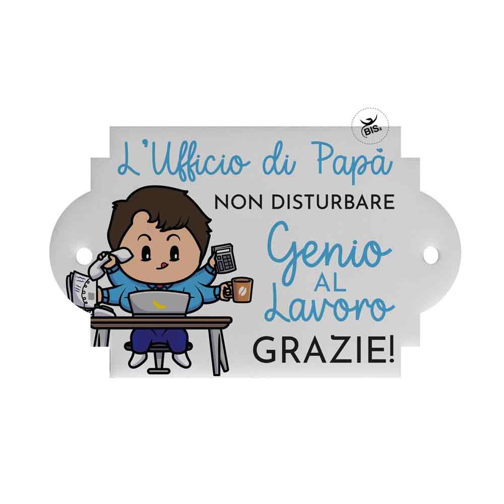 Appendino fuoriporta "Ufficio di papà"