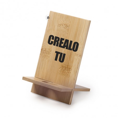 Porta cellulare in legno da personalizzare