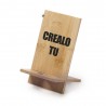 Porta cellulare in legno da personalizzare