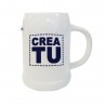 Boccale birra in ceramica da personalizzare con configuratore