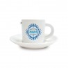 Tazzina da caffè con piattino in ceramica "Il miglior papà del mondo"