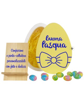 Confezione regalo "Pasqua" con porta cellulare