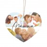 Targhetta a cuore in legno da personalizzare con configuratore