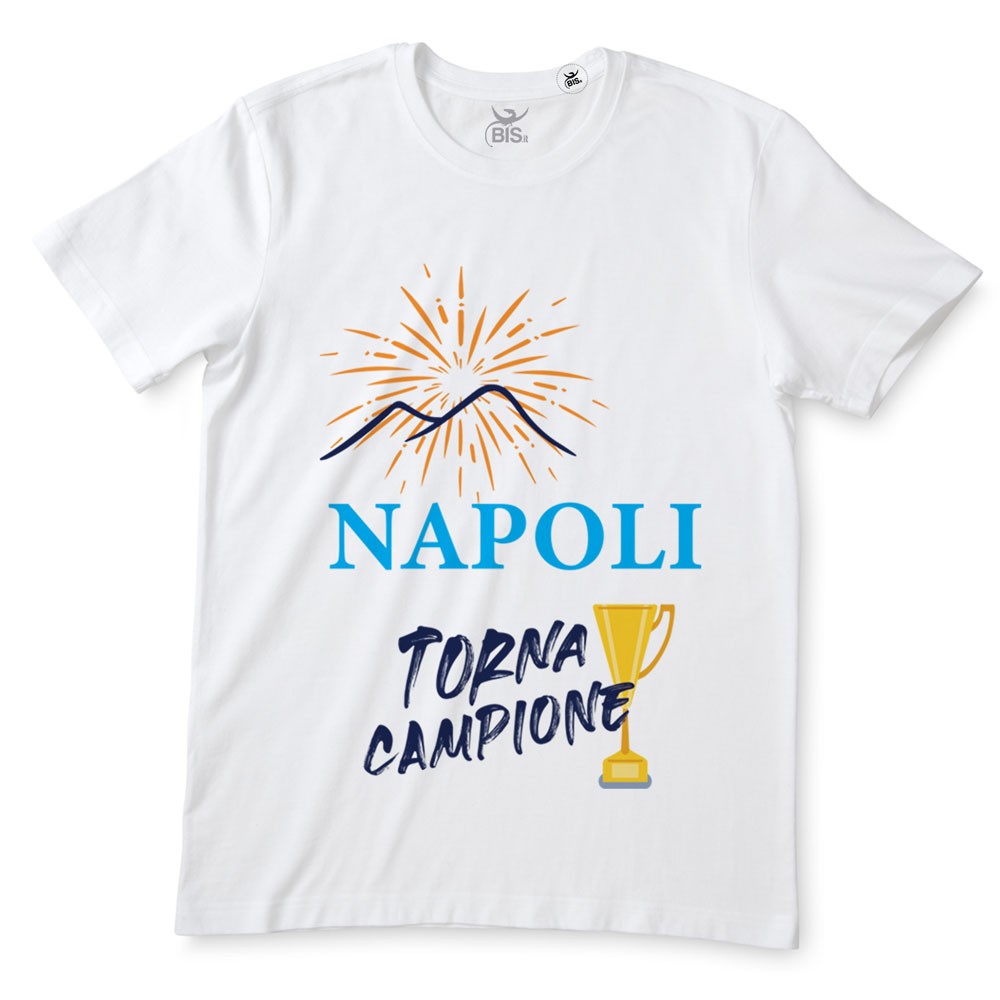 T-shirt uomo "Napoli torna campione"