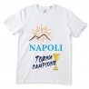 T-shirt uomo "Napoli torna campione"