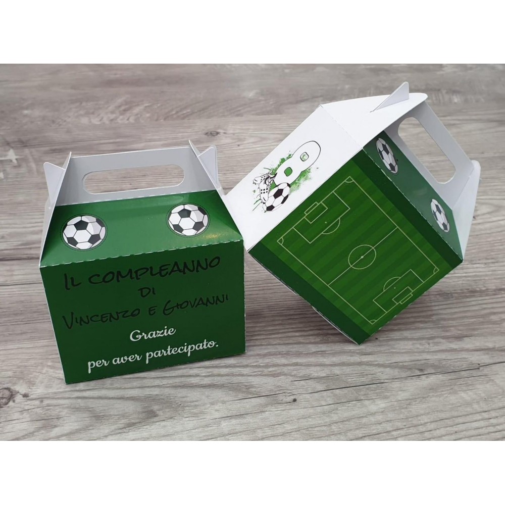 Kit 5 pz Bauletto "Happy meal" da personalizzare