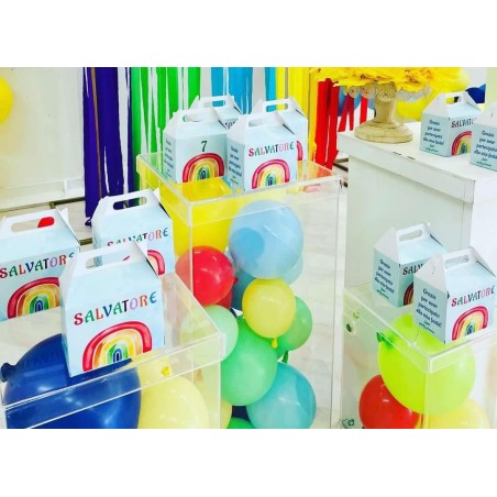 Kit 5 pz Bauletto "Happy meal" da personalizzare