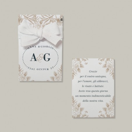 Kit 8pz astucci in carta per confetti "Linea Parigi"