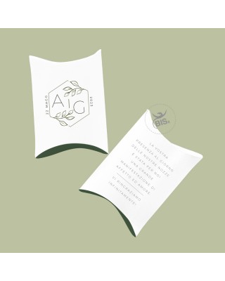 Kit 8pz astucci in carta per confetti "Linea Londra"