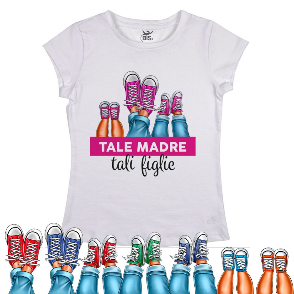 T-shirt donna "Tale madre tale figli"