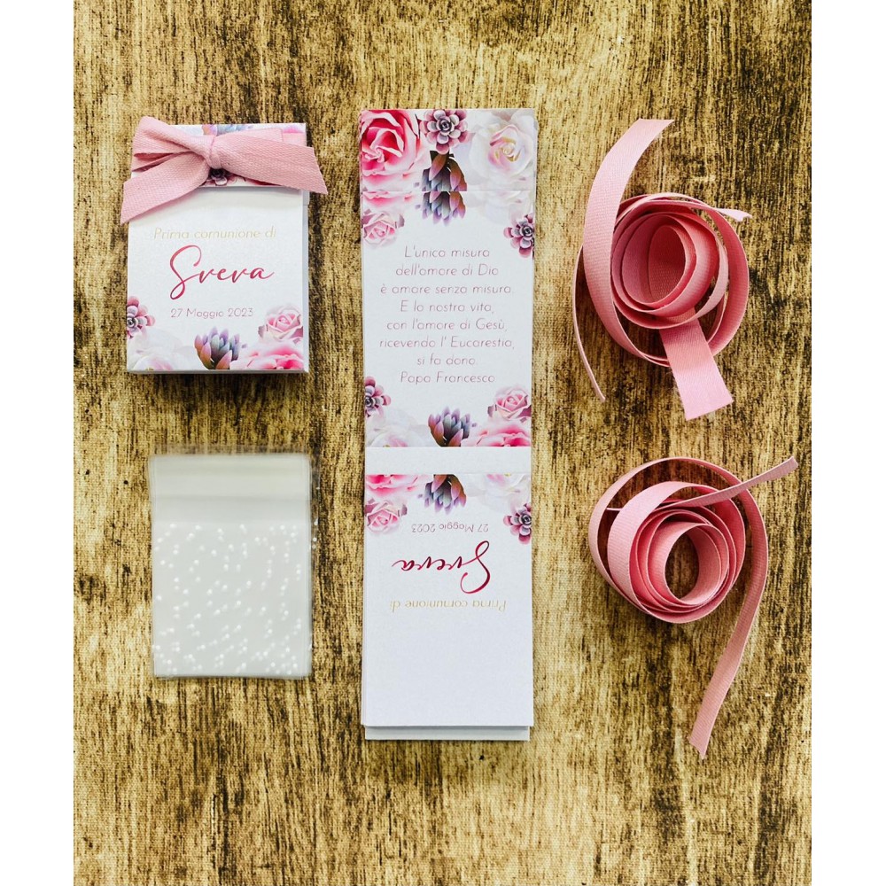Kit 8pz astucci portaconfetti "Linea Barcellona"da personalizzare