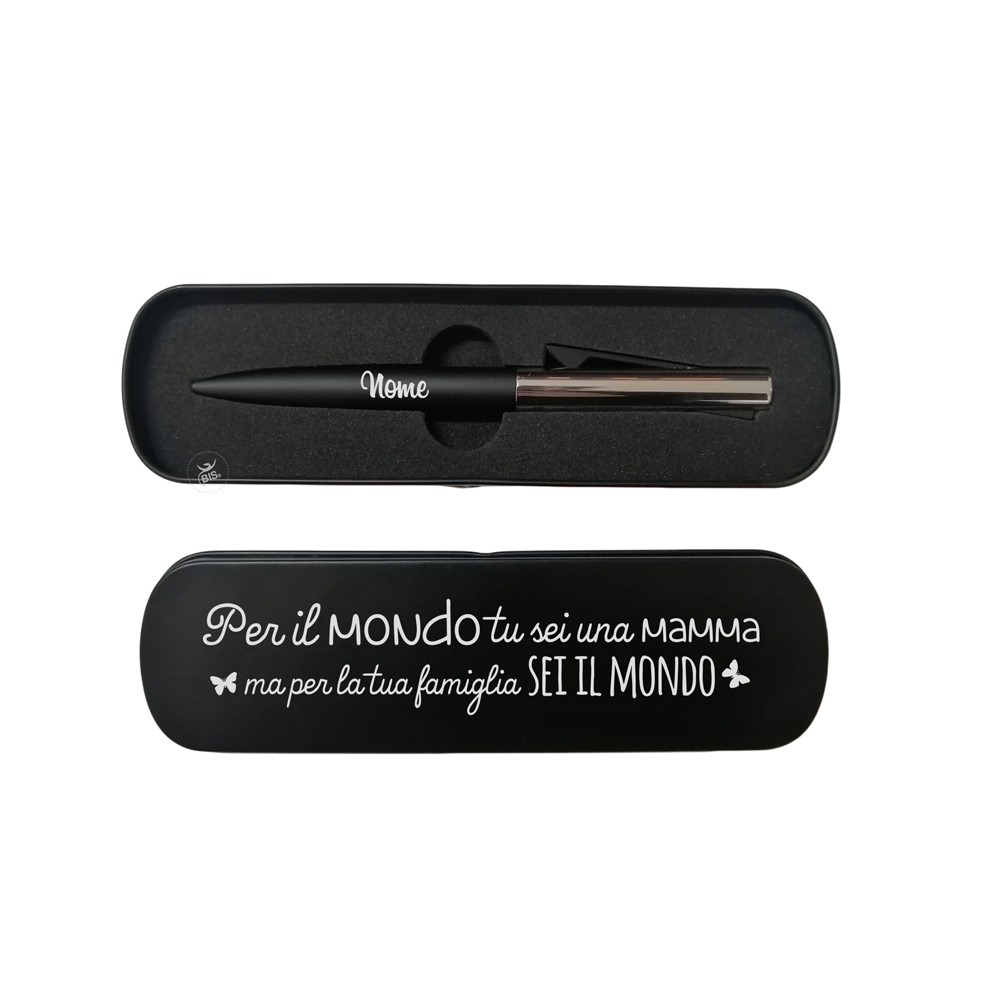 Penna Mr. Wonderful 'Senza Fretta' - Stilografica Metallo Inchiostro Nero