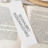 Kit 8 pz. Segna libro da personalizzare