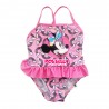 Costume intero bimba "Minnie rainbow"  rosa