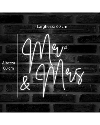 Luce Led "Mr & Mrs"