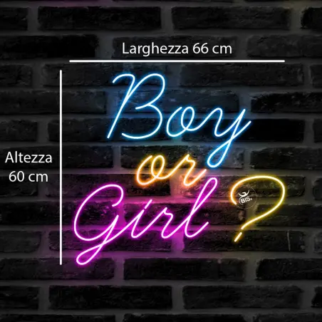 Luce Led "Boy or Girl"