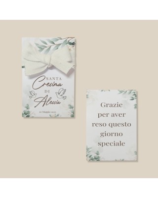 astucci in carta per confetti "Linea Cresima Classic"