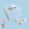 Scatola vassoio porta confetti "Teddy collection"