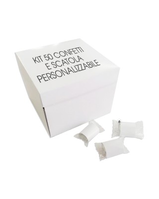 Scatola vassoio porta confetti da personalizzare