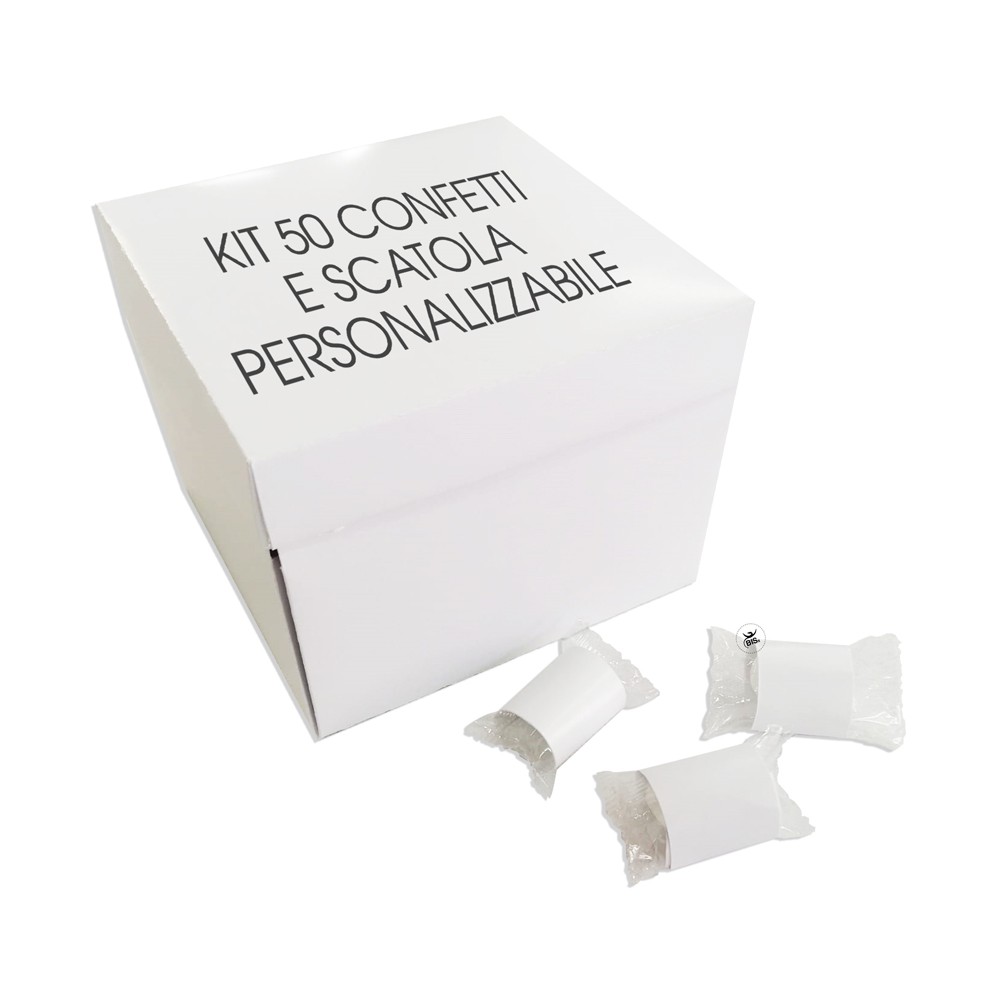 Scatola vassoio porta confetti da personalizzare