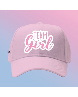Cappellino per adulti e bambini "Team Girl"