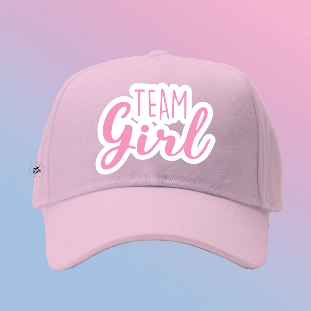 Cappellino per adulti e bambini "Team Girl"