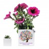 Vaso in ceramica "Grazie Maestra"