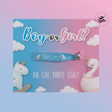 braccialetti in tessuto "Team Boy"