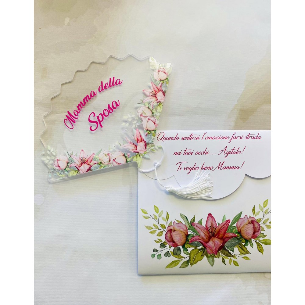 Ventaglio in plexiglass da personalizzare