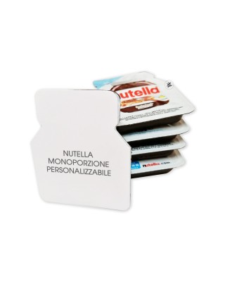 Nutella monoporzione da personalizzare