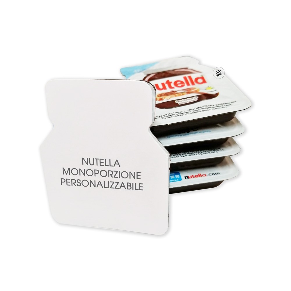 Nutella monoporzione da personalizzare