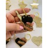 Kit 5 pieces Plexiglass Placeholder "letter"