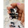 Kit 5 pieces Plexiglass Placeholder "letter"