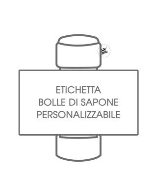 Etichette per bolle di sapone da personalizzare