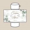 Etichette per bolle di sapone "Linea Cresima Classic"