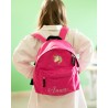 Zaino trandy Unicorno con nome in glitter
